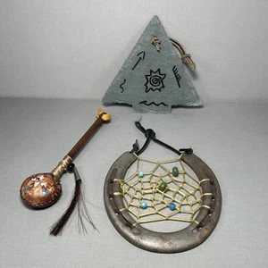 Small Native American Small Wall Art Lot of 3 - Picture 1 of 11