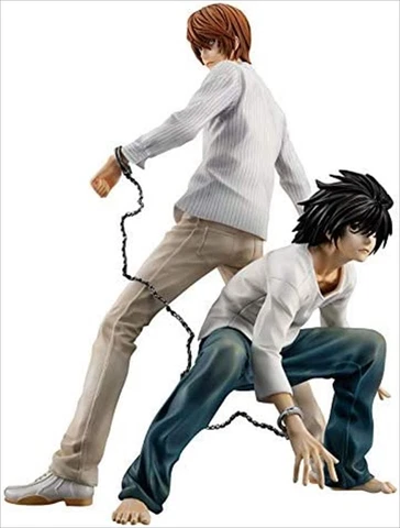 G.E.M. Series Death Note Light Yagami and L Action Figure Cover