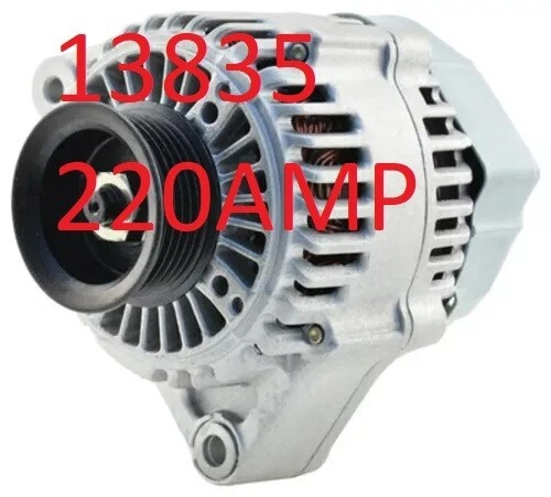 220 High Amp Alternator Honda Odyssey V6 3.5L 3474cc 2001 - Image 1 of 1
