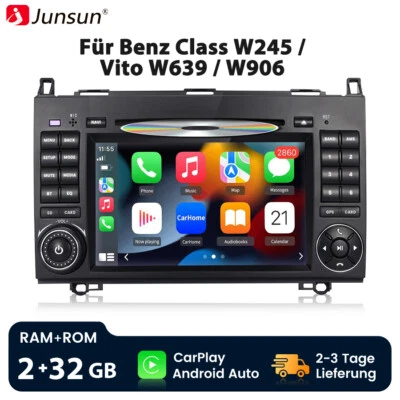 Android13 Autoradio DVD Für Mercedes A/B Klasse W169 W245 Sprinter Viano Crafter - Bild 1 von 4