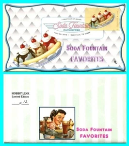 Juego de 5 fundas para el primer día de fuente de soda favoritas con cancelaciones de color - Imagen 1 de 5