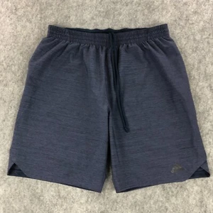 Adidas Mens Shorts XL Blue Chino Drawstring Flat Front High Rise Vented Athletic - Picture 1 of 10