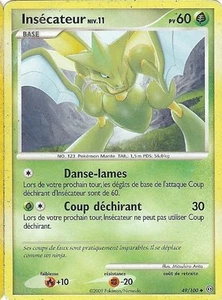 Carte Pokemon " INSÉCATEUR " Niveau 11 Tempête PV 60 49/100 UNCO - Bild 1 von 1