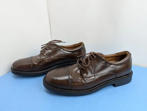 Scarpe Oxford da uomo Johnston e Murphy in pelle marrone taglia 9,5 - Foto 1 di 17