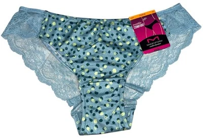 MAIDENFORM Comfort Devotion 蕾丝背面 Tanga 内裤波尔卡圆点 40159 尺寸 S 5 — 第 1/4 张图片