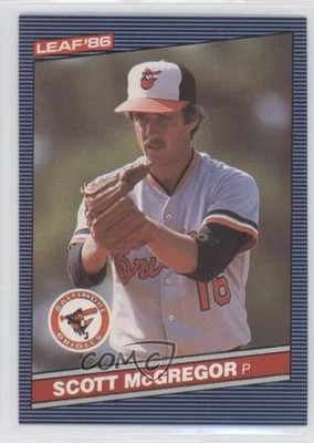 1986 Leaf Canadian Scott McGregor #165 - Image 1 of 2