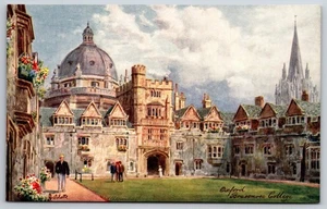 Brasenose College Oxford UK Serie 1 UNP Raphael Tuck Postkarte T26 - Bild 1 von 2