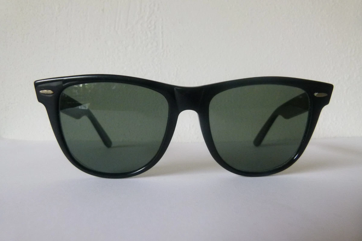 Preços baixos em Ray Ban Wayfarer B L em Óculos de Sol Vintage | eBay