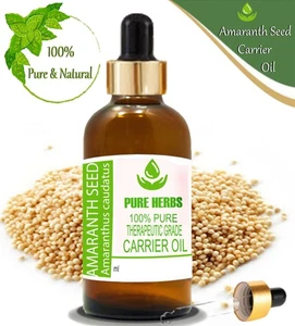 Semilla de amaranto de hierbas puras 100 % puro y natural Amaranthus Caudatus aceite portador uH7 - Imagen 1 de 13