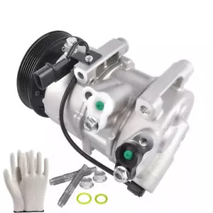 NEW AC A/C Compressor with Clutch for Hyundai Genesis Coupe 3.8L V6 2013-2016 - Picture 1 of 5