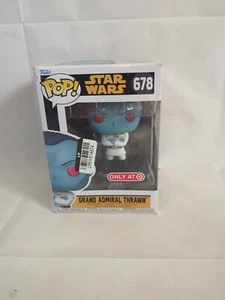 Funko Pop! Star Wars Grand Admiral Thrawn #678 Target Exclusive  *Box Damage - Picture 1 of 8