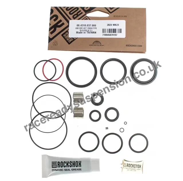 Rockshox Deluxe, Super Deluxe C1 200hr Kit de Servicio 00.4318.037.008