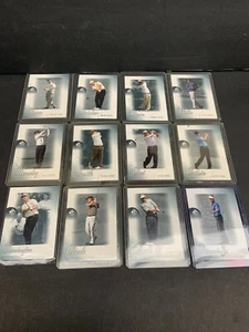 TWELVE 2001 UPPER DECK SP AUTHENTIC GOLF TRADING CARDS LTD ED / 2999 - Picture 1 of 8