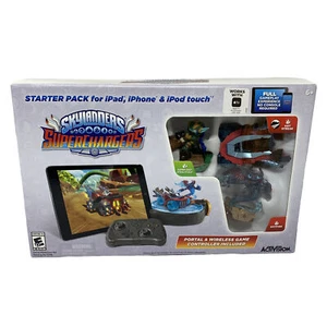Skylanders SuperChargers Starter Pack (iOS) von Activision mit Zubehör Neu im Karton - Bild 1 von 8