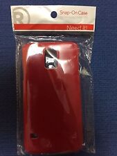 Radio Shack Red Snap-On Hard Case Cover Shell for Samsung Galaxy S5