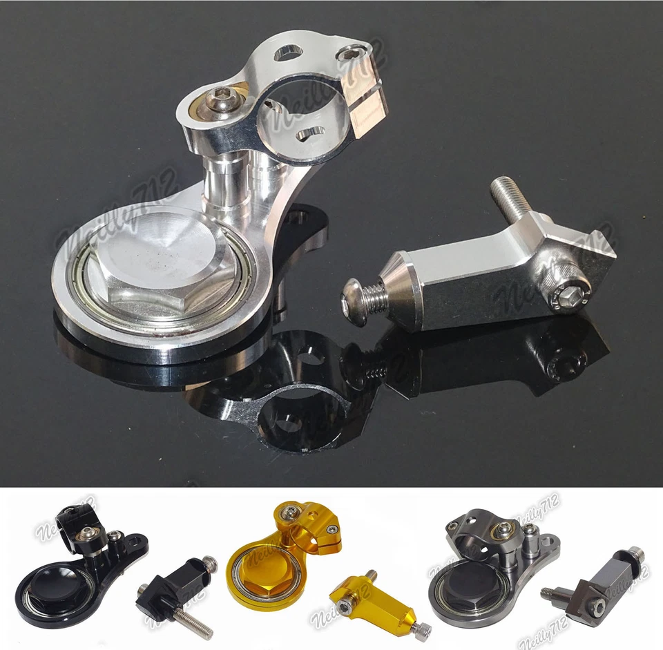 Soporte de montaje de amortiguador de dirección para KAWASAKI Ninja ZX 636 6R ZX6R ZX636 2005-2006 Foto 1 de 1