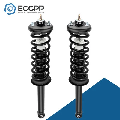 For 2004-2008 Acura TL 3.2L 3.5L V6 Rear 2 Pcs Complete Strut & Shock w/ Springs - Image 1 of 4