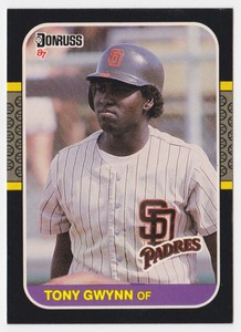 1987 Donruss #64 Tony Gwynn San Diego Padres