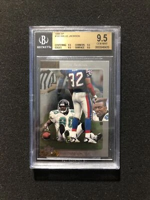 1996 Upper Deck SP WILLIE JACKSON #180 BGS GRADED 9.5 💎 GEM MINT 💎 A - Image 1 of 2