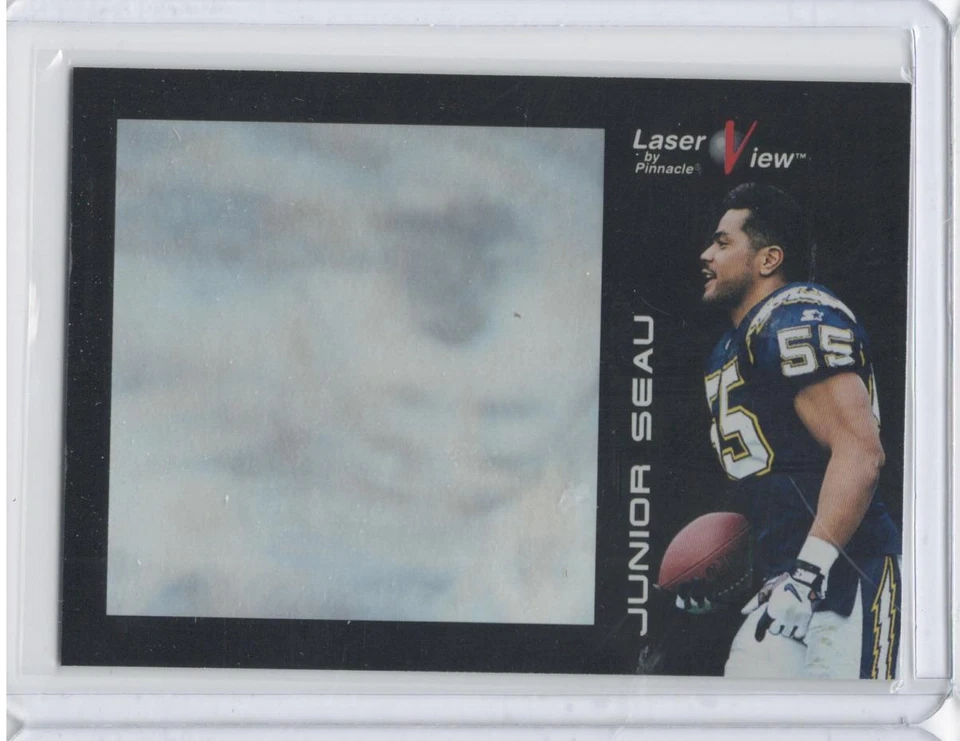 Junior Seau 1996 Pinnacle Laser View #15 San Diego Chargers - Image 1 of 1