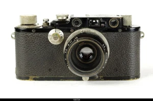 Leica III Mod. F Black Nickel Lens Elmar Nickel 50mm + shade - Picture 1 of 9