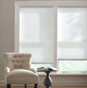 Snow Drift Cordless Light Filtering Cellular Shades for Windows -48 in W x 48 in - Picture 1 of 2