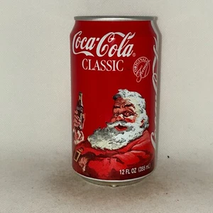 Coke Coca Cola Classic Santa Weihnachten Limonadose, Boden geöffnet - Bild 1 von 6