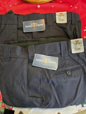Pantalones Flying Cross, uniforme de 6 bolsillos FX Flex para hombre, 2 pares, LAPD azul 34x 27 Foto 1 de 4