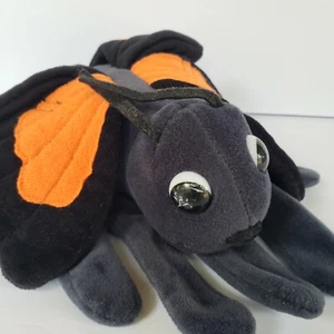Vintage 1993 Plush Creations Hand Puppet Monarch Butterfly Soft Plush Glove - Picture 1 of 9