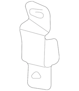 Genuine Volkswagen Upper Insulator Bracket 4D0-260-427 - Picture 1 of 3