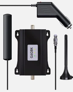 Booster de téléphone portable de voiture, amplificateur de cellule de voiture sur bande 13/12/17 amplificateur de signal de camping-car f... - Photo 1 sur 5