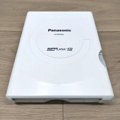Panasonic LK-RF240U USB connection 240MB Super Disk Drive TESTED Working RARE - Image 1 of 4