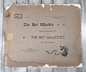 Masterpieces From The Art Galleries Of The World - 15 Prints, Circa 1894 - Rare - Picture 1 of 16