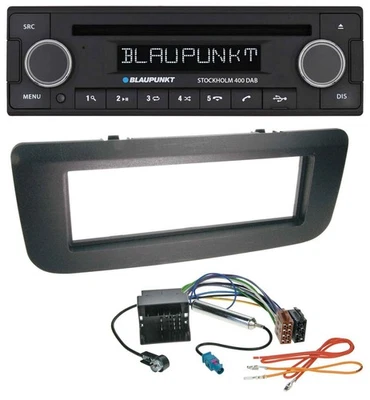 Blaupunkt MP3 Bluetooth DAB CD USB Autoradio für Skoda Fabia 5J 07-14 Praktik Ro - Bild 1 von 4