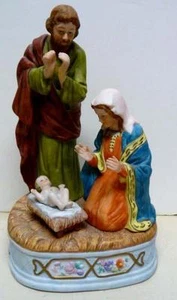 1989 LEFTON - FIGURA MUSICAL DE LA NATIVIDAD - #07410 - FIRMADA - SINTONÍA - OH, NOCHE SANTA - Imagen 1 de 1