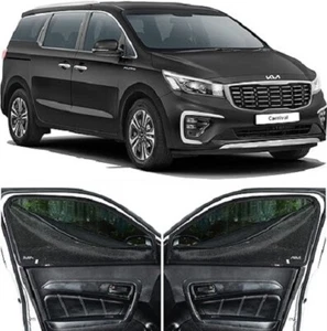 Half Cut Black sun Shades Magneti Fit For KIA Carnival Set of 6 - Picture 1 of 5