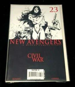 New Avengers 23 Civil War Sketch Variant Cover - Bagged & Boarded Brand New!! - Foto 1 di 1