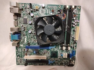 Dell P08D11M050HA00 7010 LGA1155 DDR3 Mobo Budget w Xeon 1240 & Quiet CPU Cooler - Photo 1/9