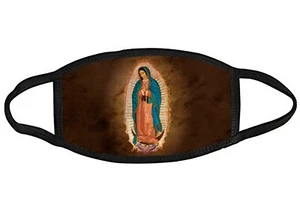 Virgin Marie Virgen Maria fabric face mask OSFM Adults & Kids - Picture 1 of 2