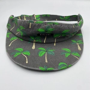 Rip Curl Adjustable Visor Hat Cap Palm Trees - Imagen 1 de 5