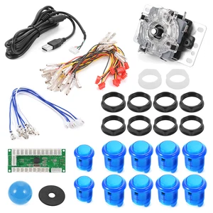 2 Sets Zero Delay Arcade USB Encoder LED Joystick DIY Projects SANWA Parts AC492 - Bild 1 von 12