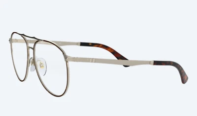 Gafas de lectura Persol Aviator 2453-V 1075 54-14 lector de marcos dorados y tortugas Foto 1 de 4