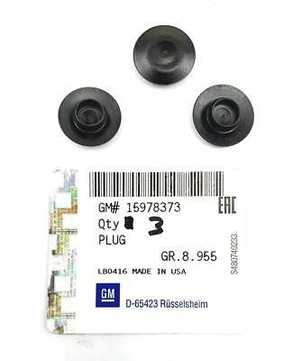 3x Originale Opel  Stopfen mit PNL-Loch Chevrolet Malibu - 15978373 - Bild 1 von 3
