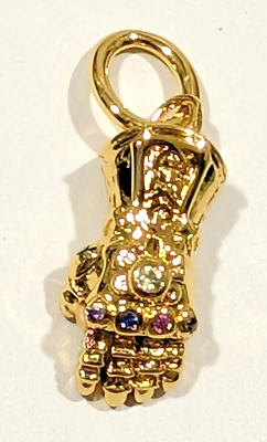 Original Pandora Charm, SHINE The Avengers Thanos Infinity Handschuh, #760661C01 - Bild 1 von 4
