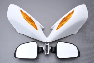 Retrovisores Blanca + Intermitentes Naranja HONDA ST 1300 PAN EUROPEAN 2008-2017 - Imagen 1 de 4