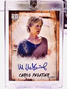 Topps Walking Dead Autograph Collection Melissa McBride As Carol Peletier /50 SP - Picture 1 of 2