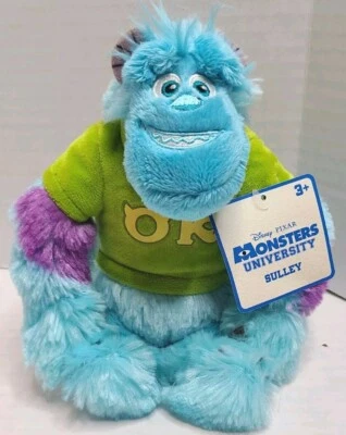 Monsters University Sully 2013 Plush Toy Disney Just Play 8"  - Image 1 of 4