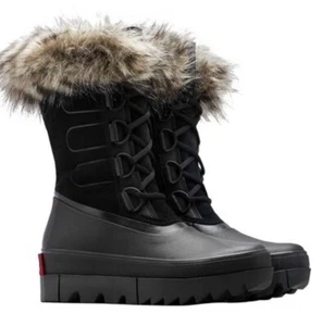 Botas para mujer SOREL Joan of Arctic Next impermeables negras nieve talla 10 nuevas en caja - Imagen 1 de 16