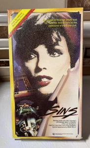 Sins VHS 1986, 1990 Release Joan Collins Rare Miniseries - Picture 1 of 2