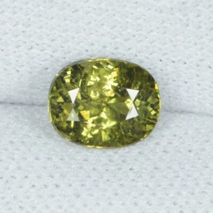 1,07 ct RARO AMARILLO PARDUSCO VERDE NATURAL ANDRADITA - GRANATE DEMONTOIDE WC - Imagen 1 de 2